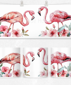 Flamingo Ahenk Kupası – Porselen Kahve Kupası