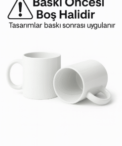 Alternative view of Lavanta ve Mor Kanatlar Kupası – Porselen Kahve Kupası