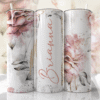 Pastel Gül Desenli 600 ml Termos