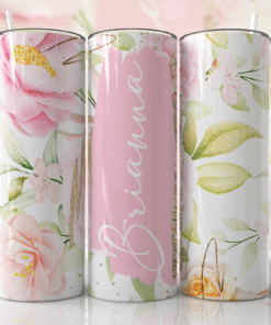 Pembe Bahar Çiçekleri Termosu 600 ml