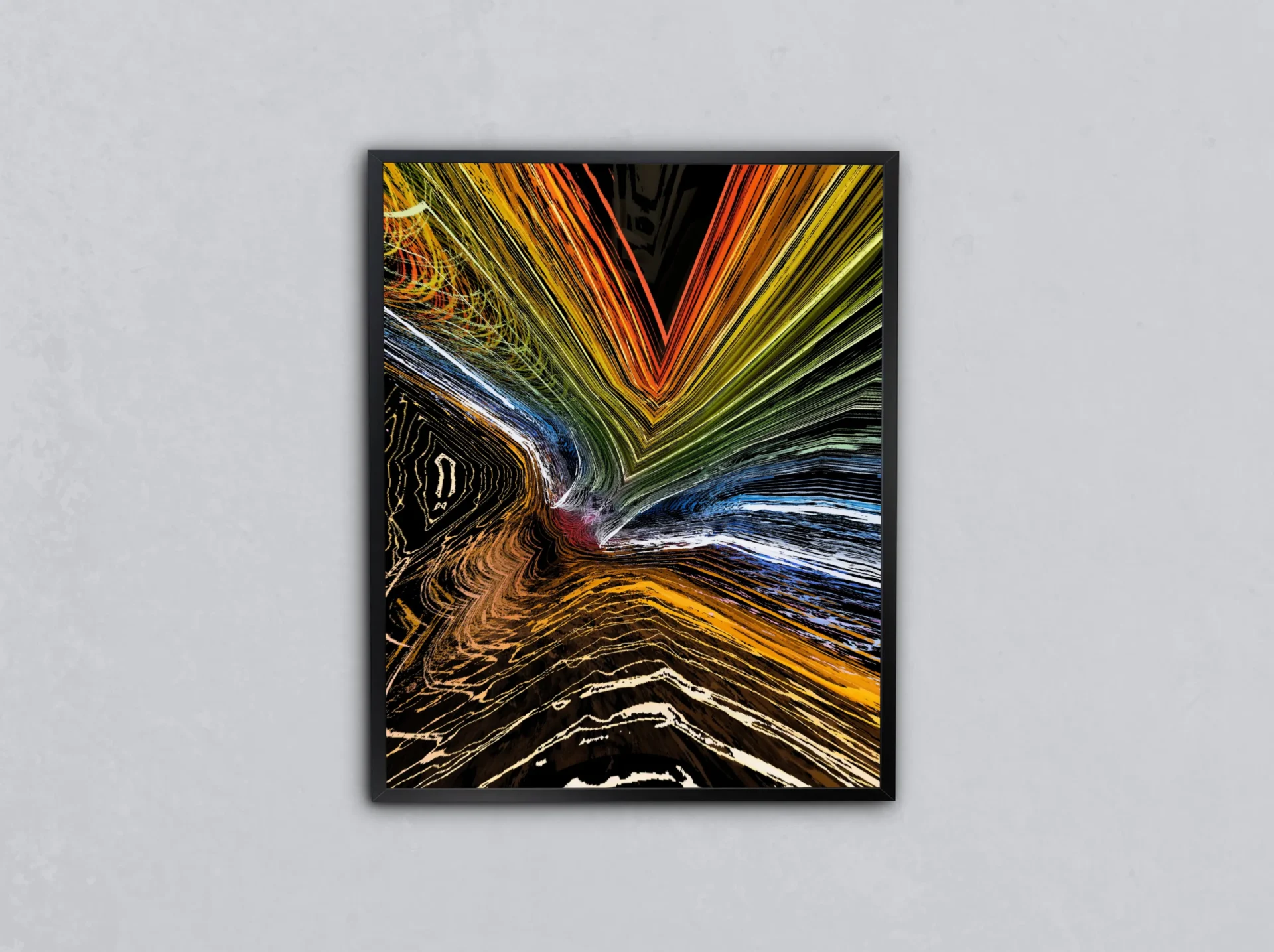 Renk Vadisi Metal Tablo