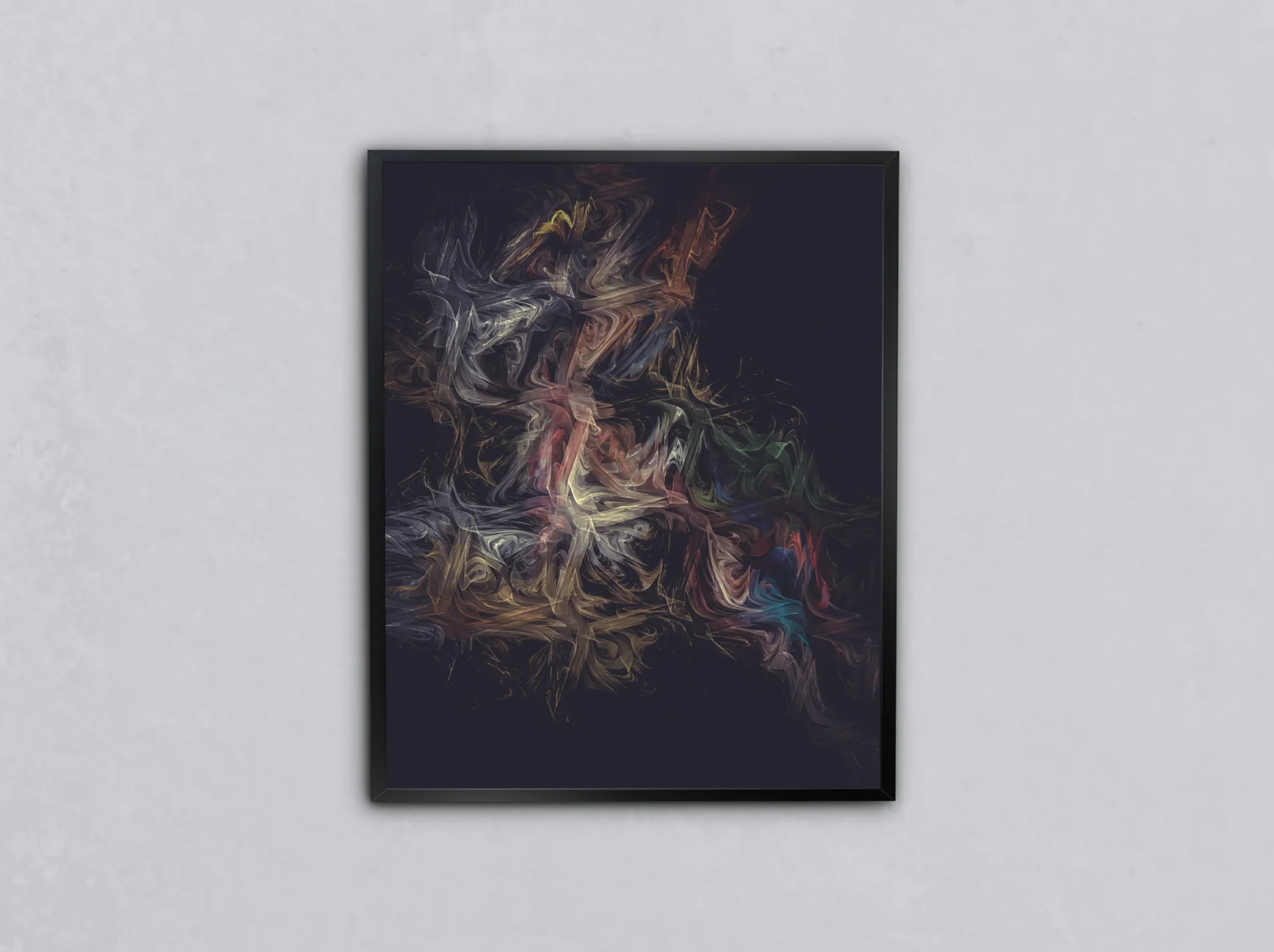 Düğümlü Ruhlar Metal Tablo