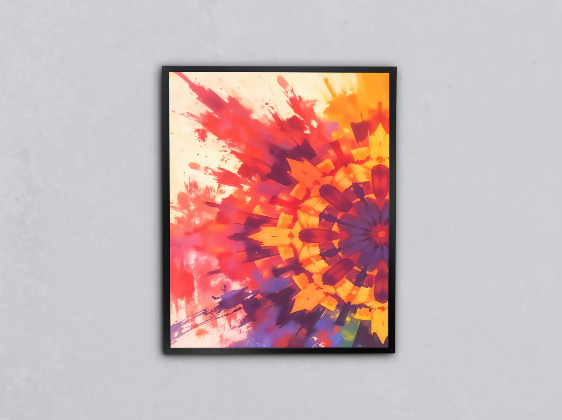 Kıvılcım Yağmuru Metal Tablo