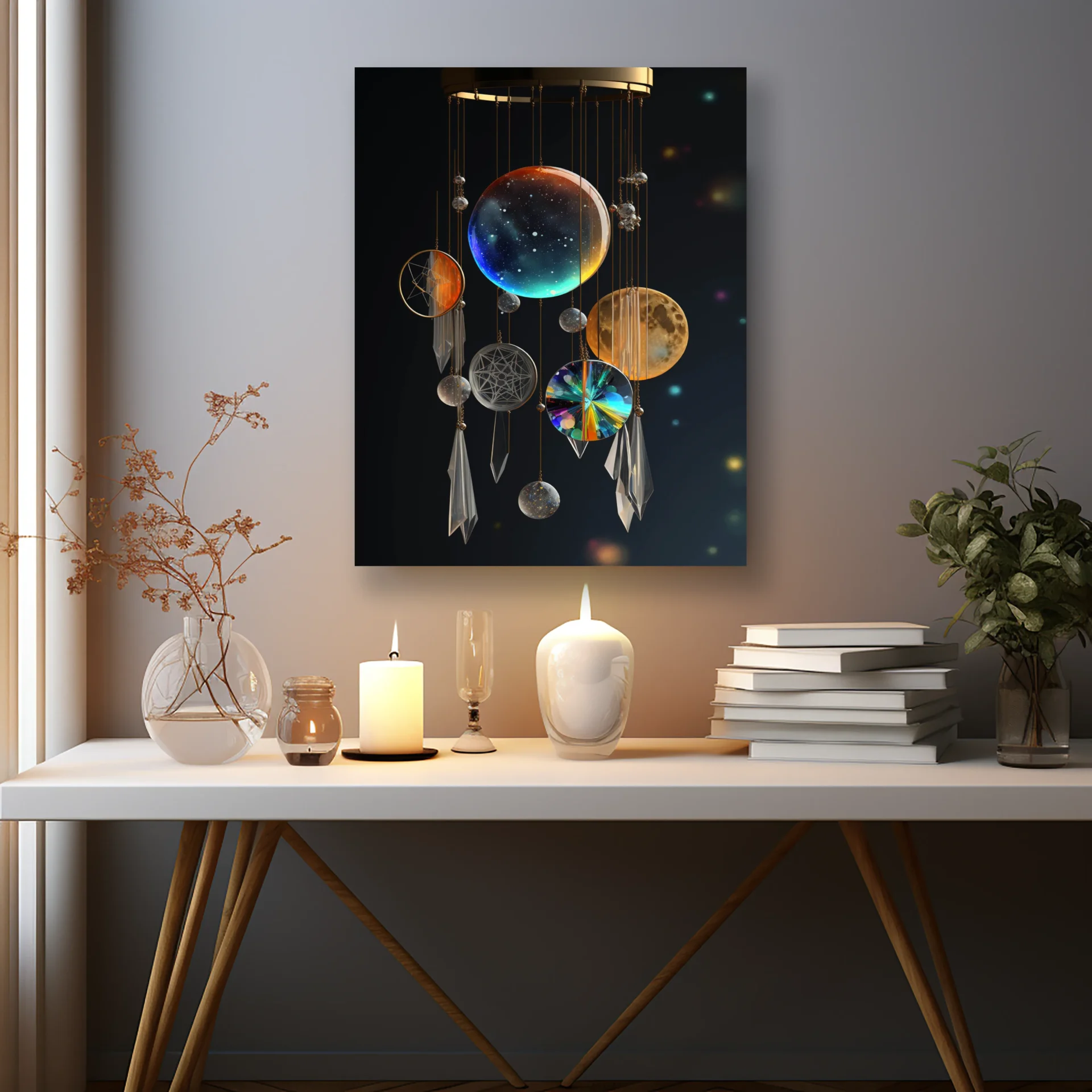 Gezegen Rüyası Metal Tablo - Görsel 2