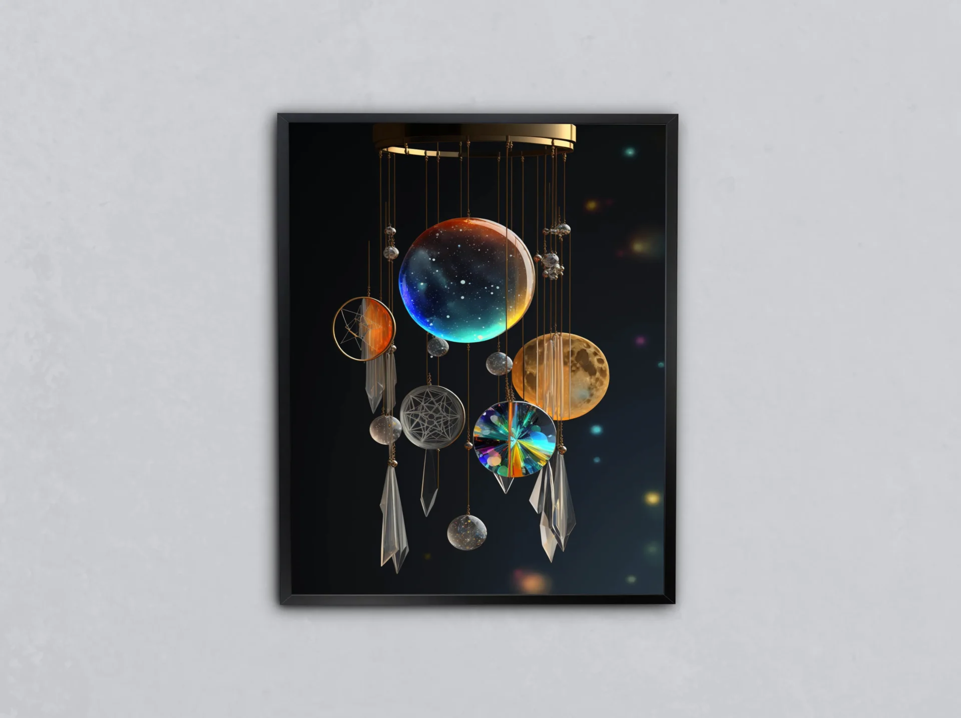 Gezegen Rüyası Metal Tablo