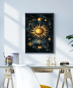 Güneşin Kudreti Metal Tablo - Görsel 3