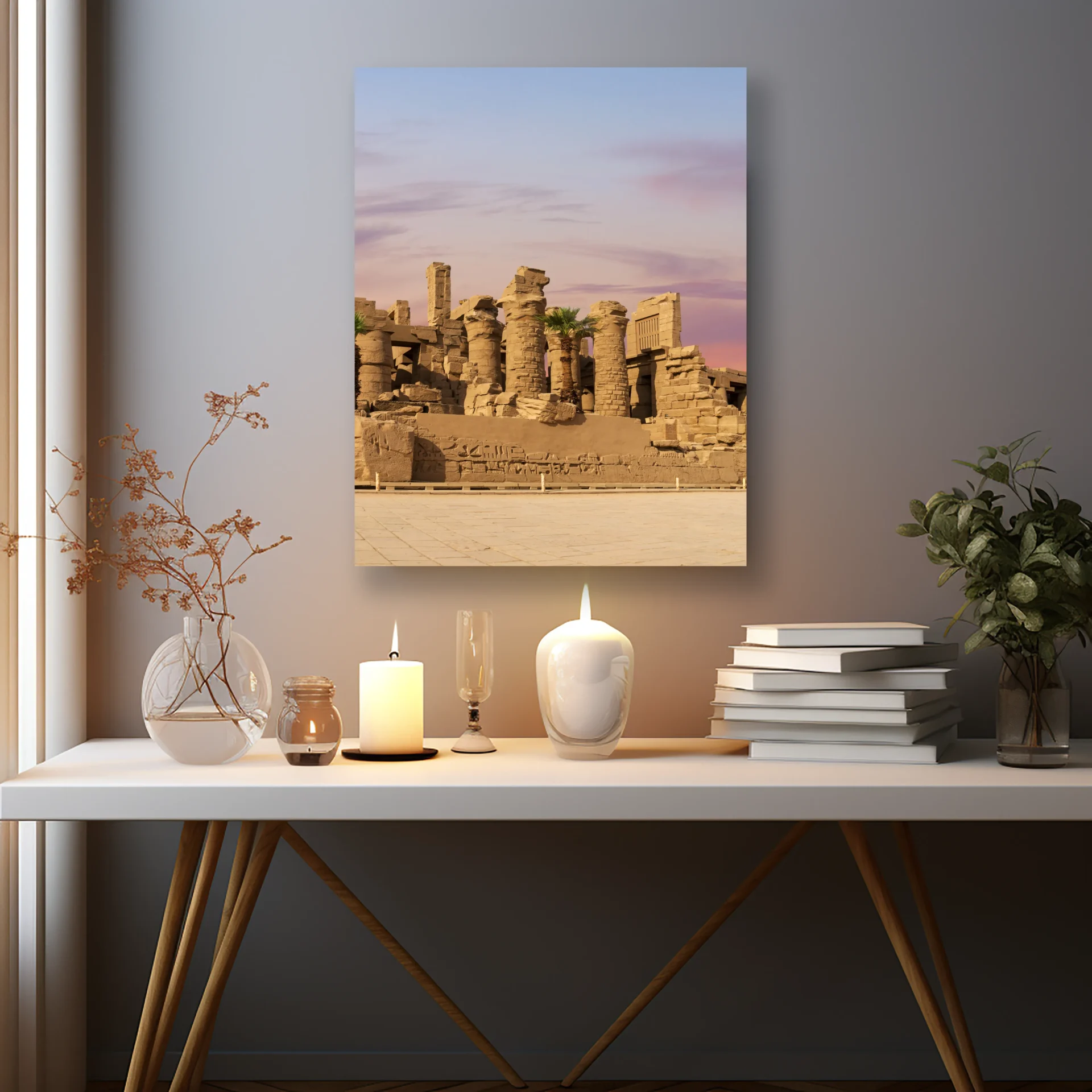 Kum Krallığı Metal Tablo - Görsel 2