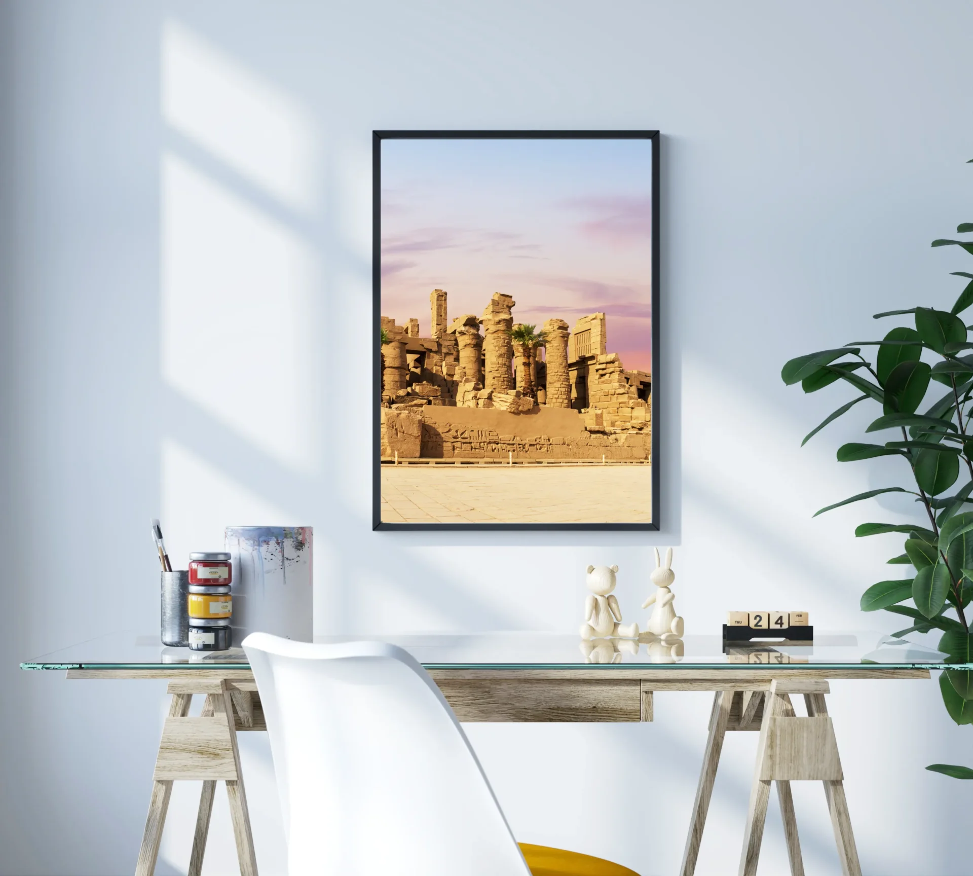 Kum Krallığı Metal Tablo - Görsel 3