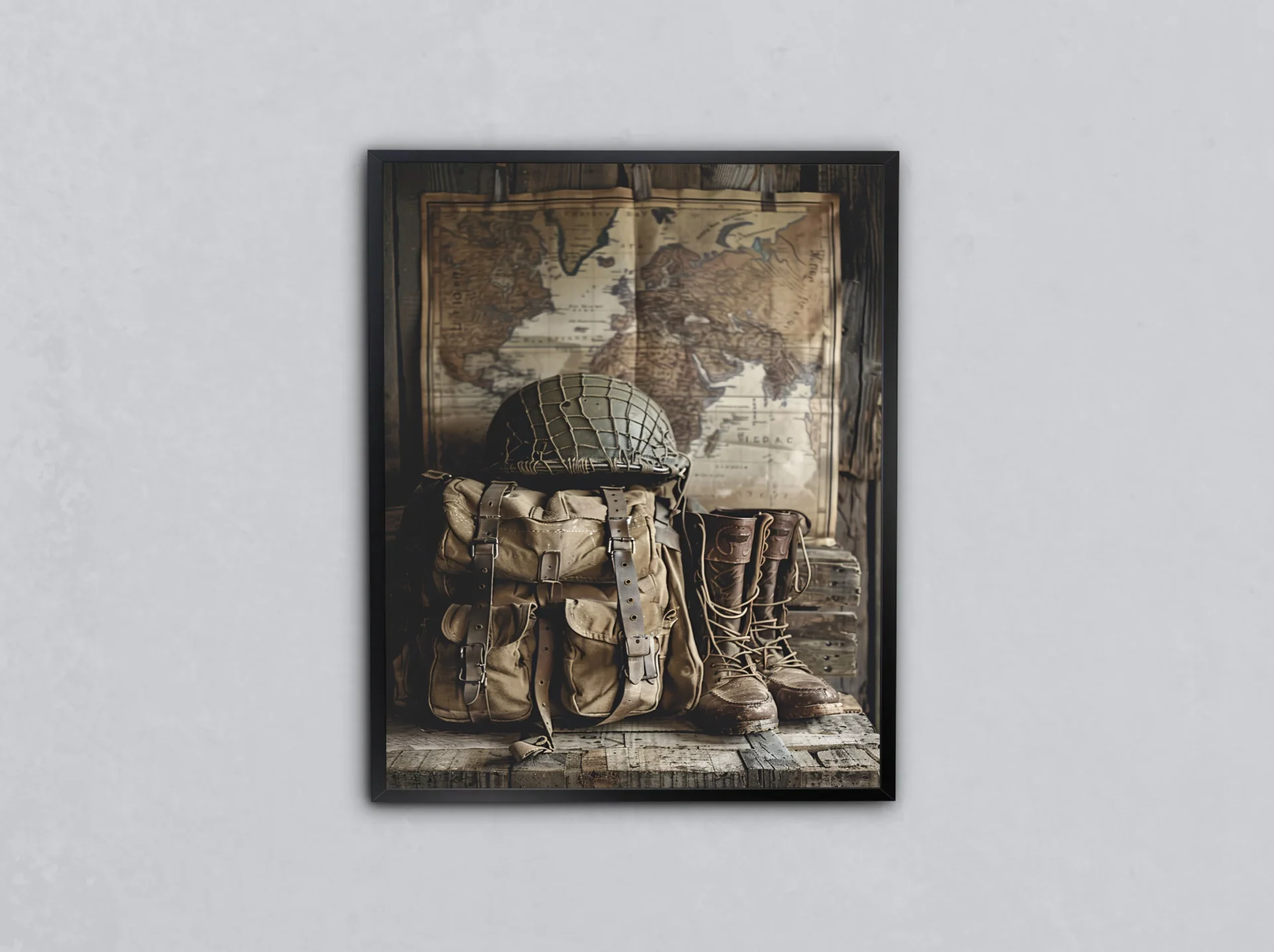 Zamanın Koruyucusu Metal Tablo