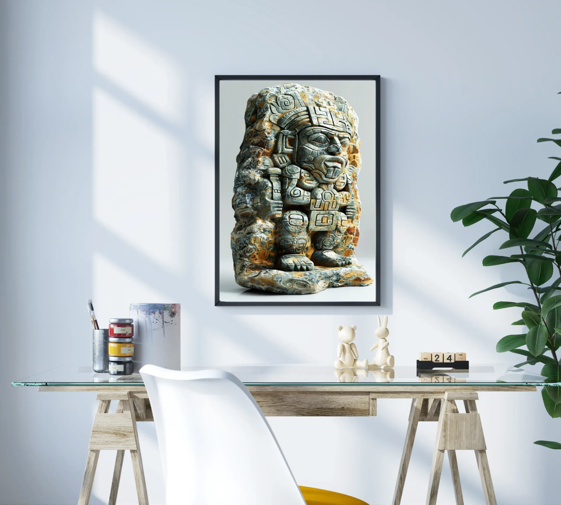 Ormanın Koruyucusu Metal Tablo - Görsel 3