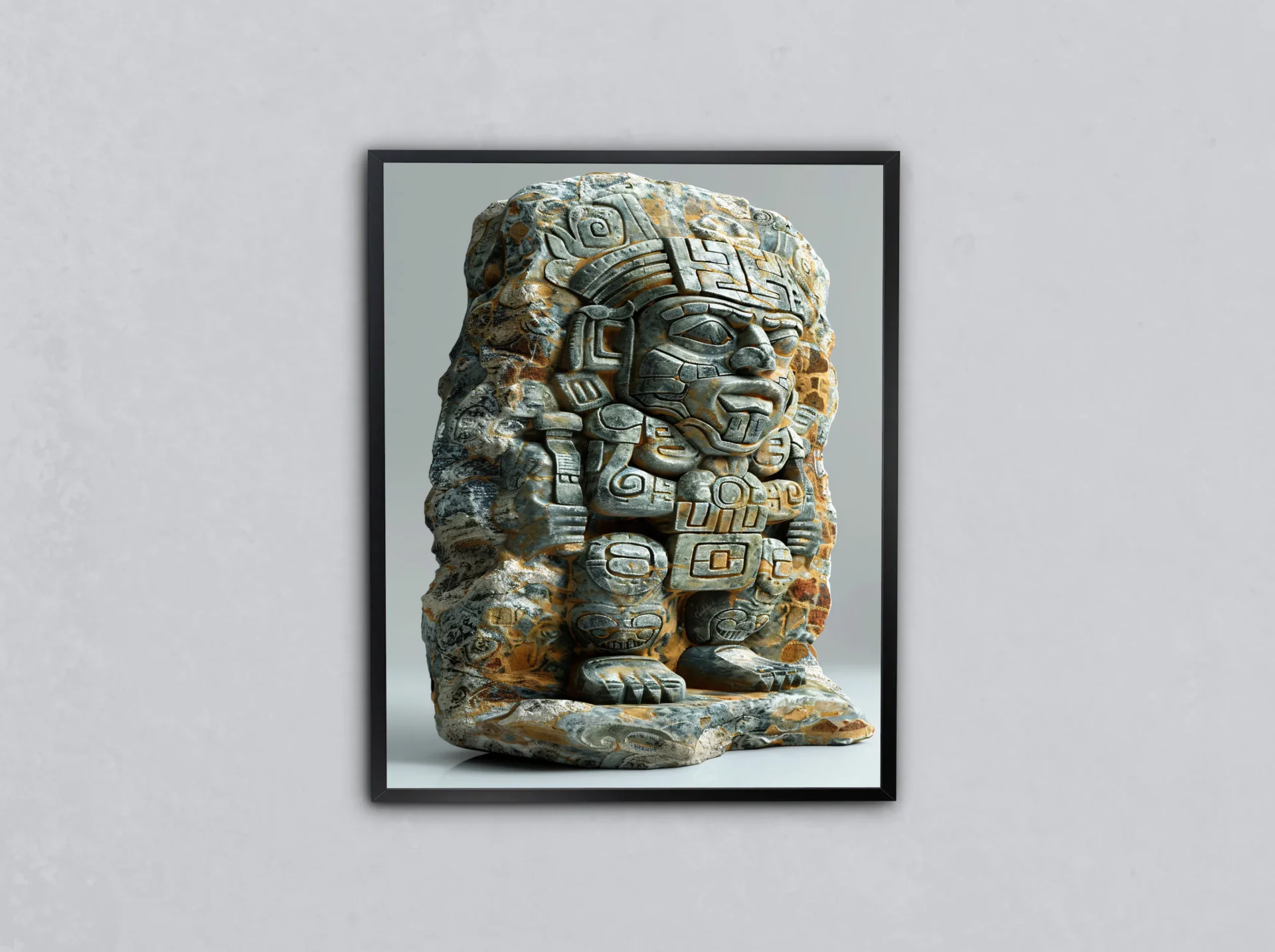 Ormanın Koruyucusu Metal Tablo