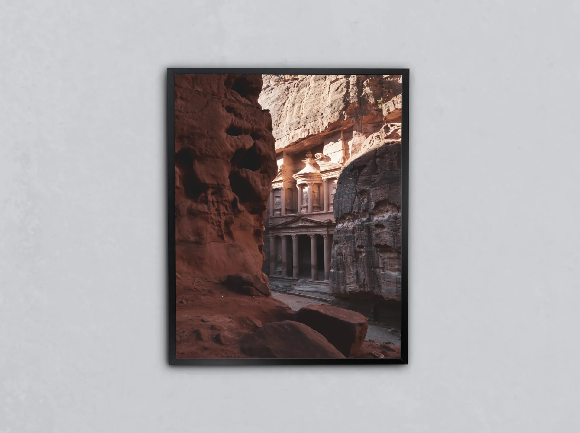 Kızıl Kanyonun Kapısı Metal Tablo