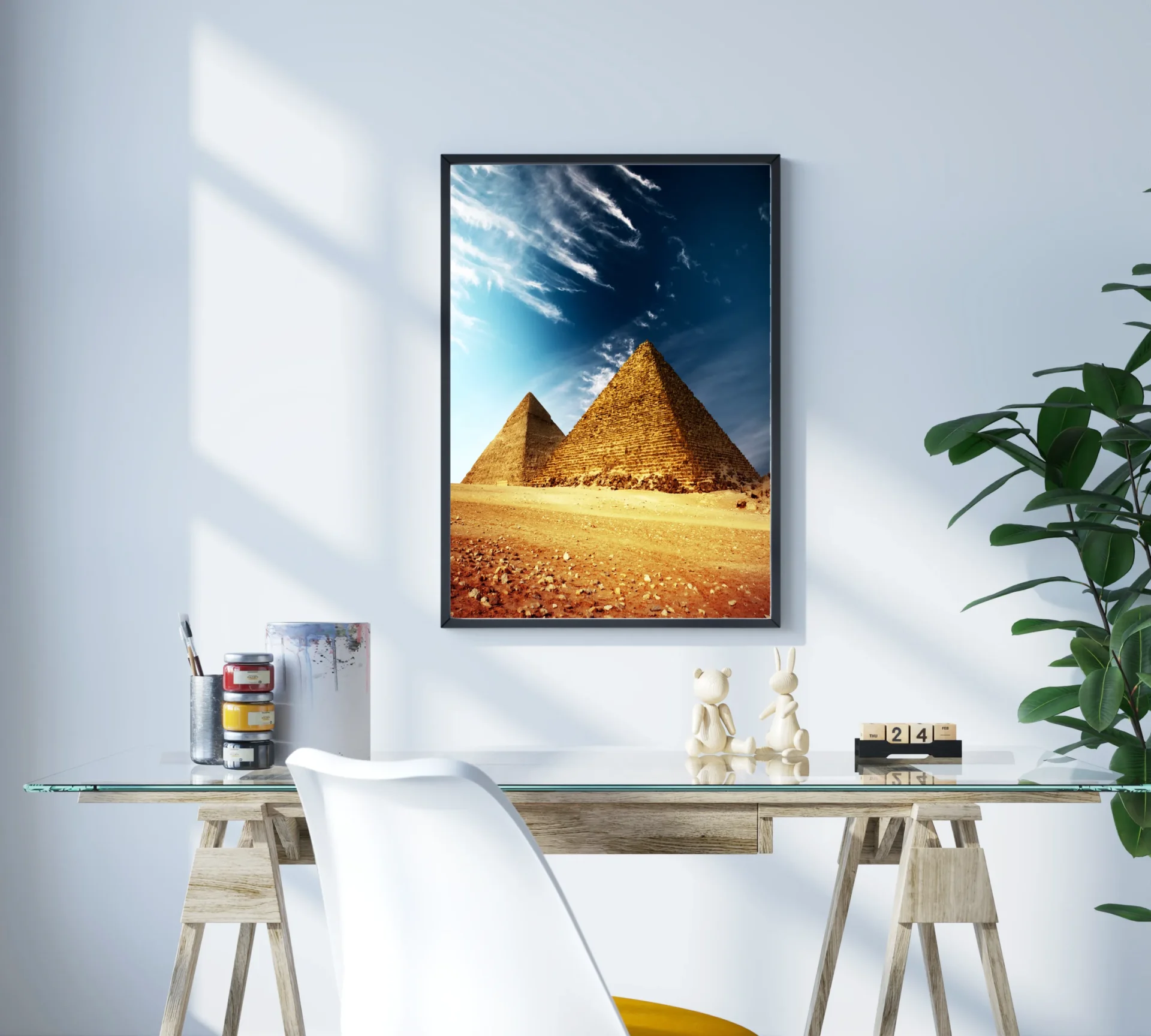 Altın Kumların Anıtı Metal Tablo - Görsel 3