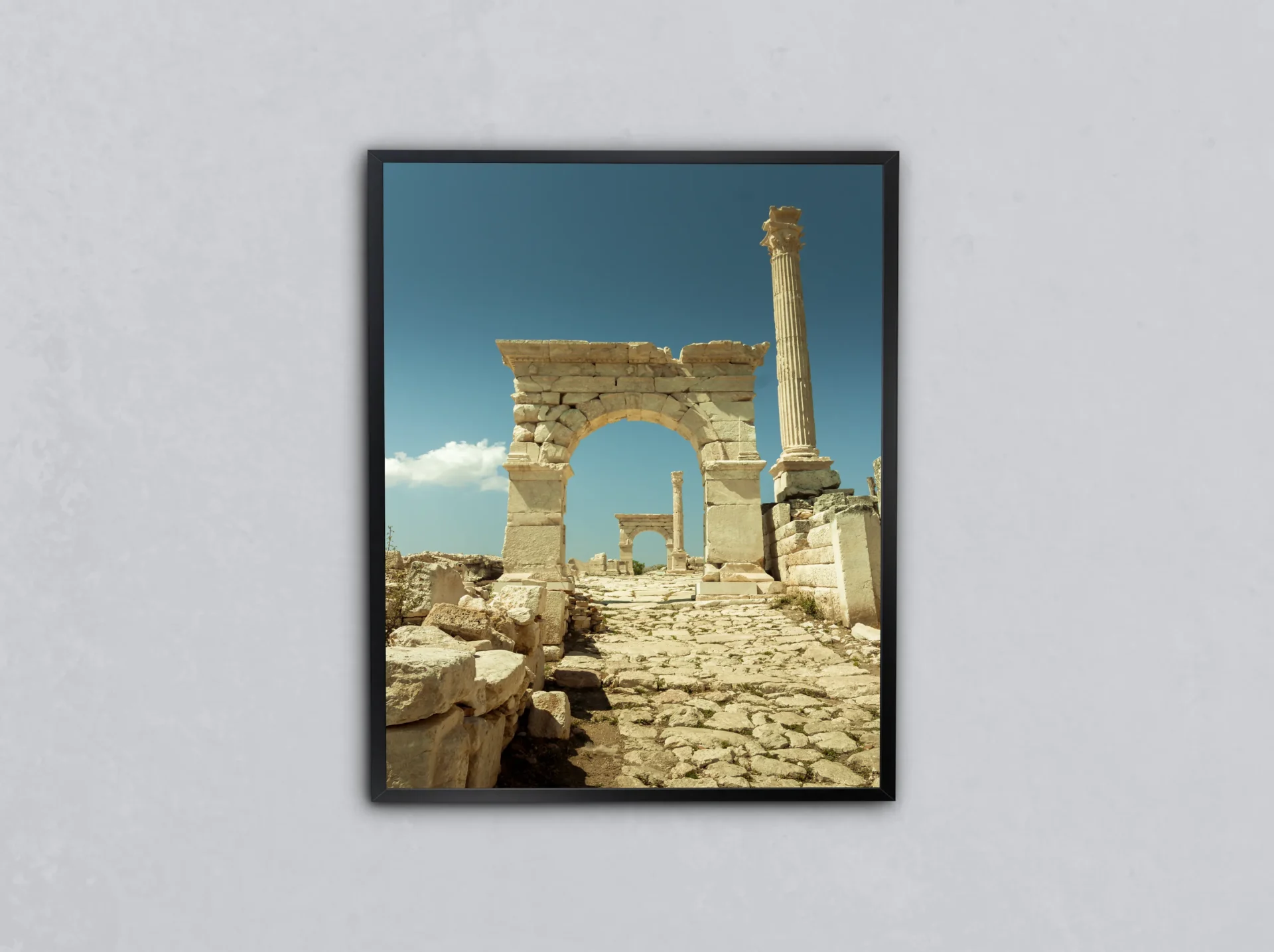 Unutulmuş Uygarlıklar Metal Tablo