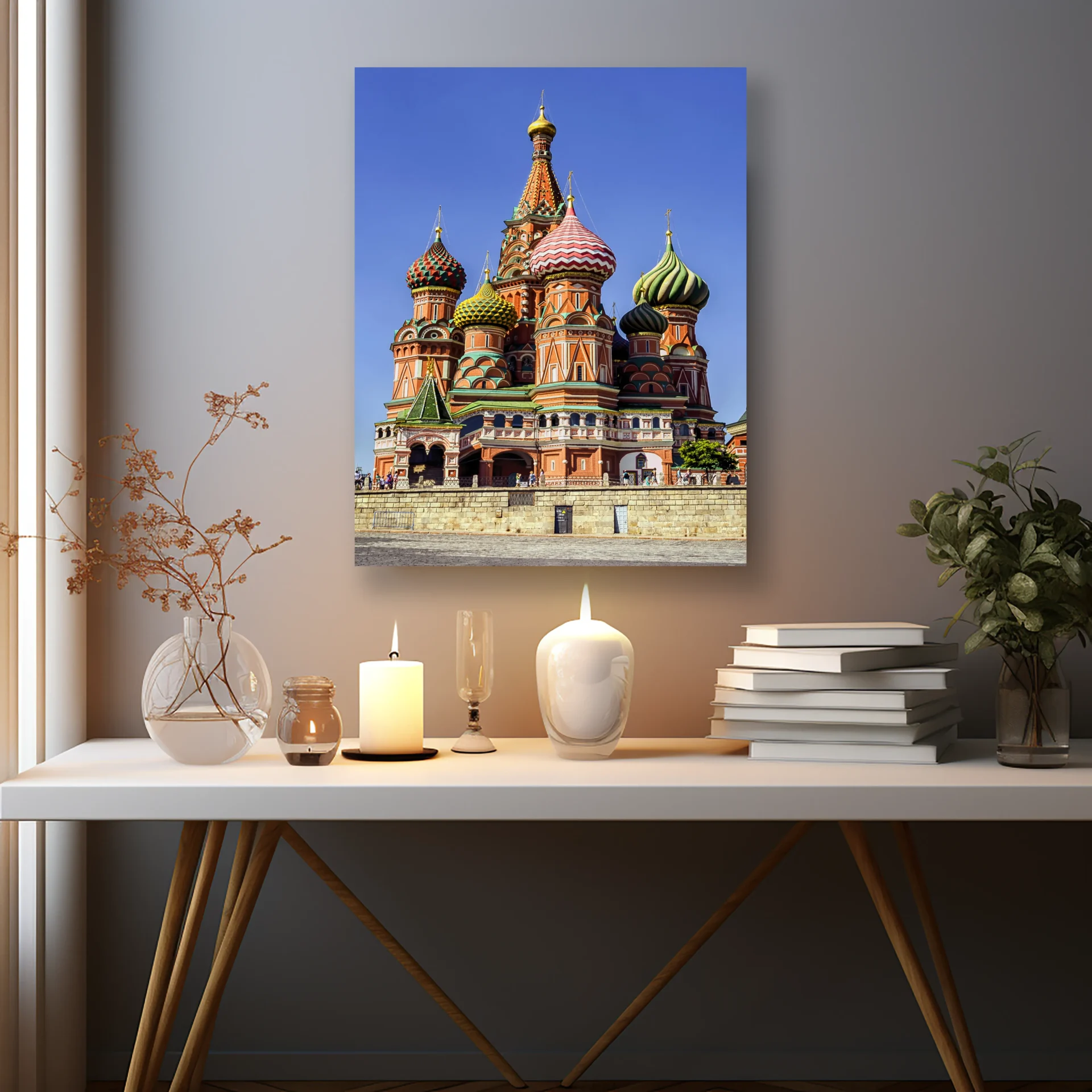 Renklerin Mabedi Metal Tablo - Görsel 2