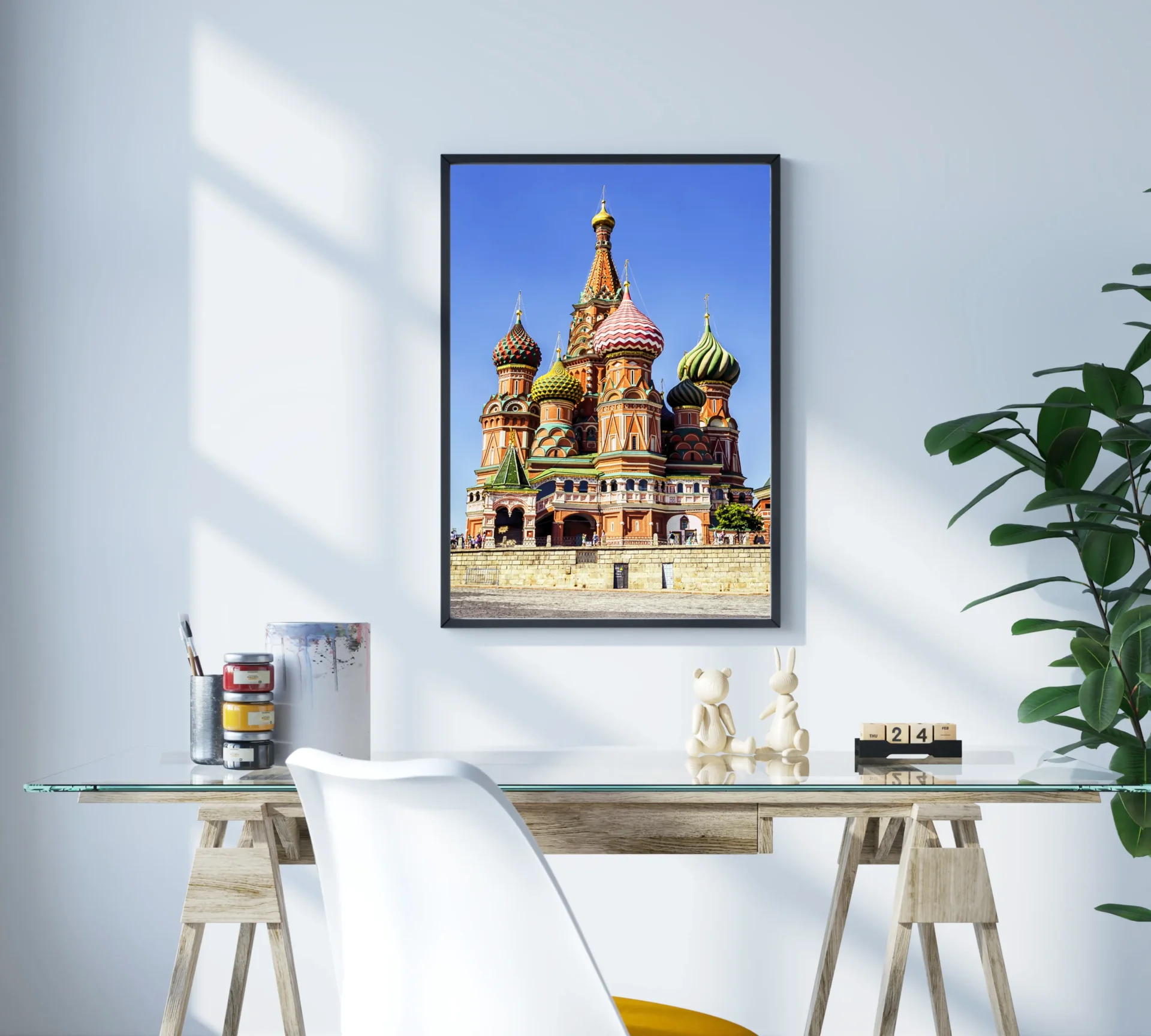 Renklerin Mabedi Metal Tablo - Görsel 3