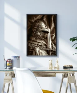 Demirin Sessizliği Metal Tablo - Görsel 3