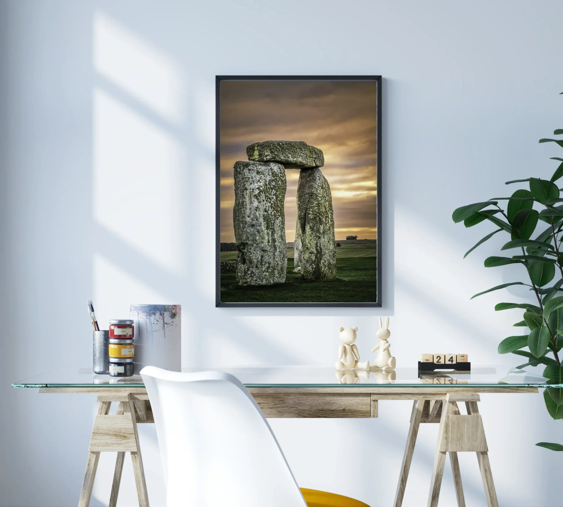 Taşların Sırrı Metal Tablo - Görsel 3