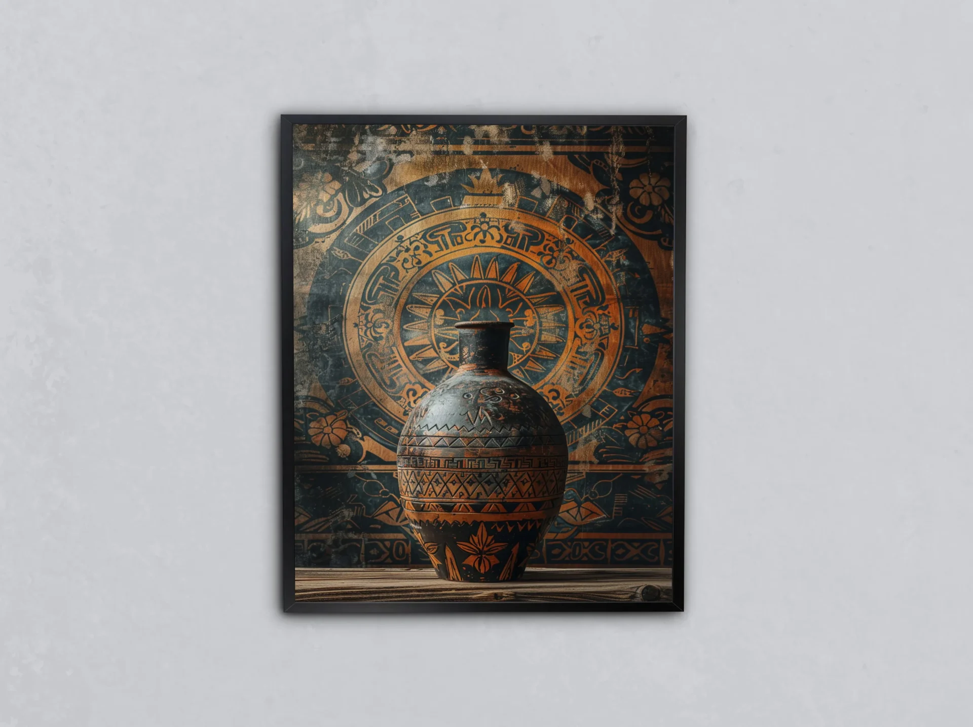 Uzak Doğu'nun Fısıltısı Metal Tablo