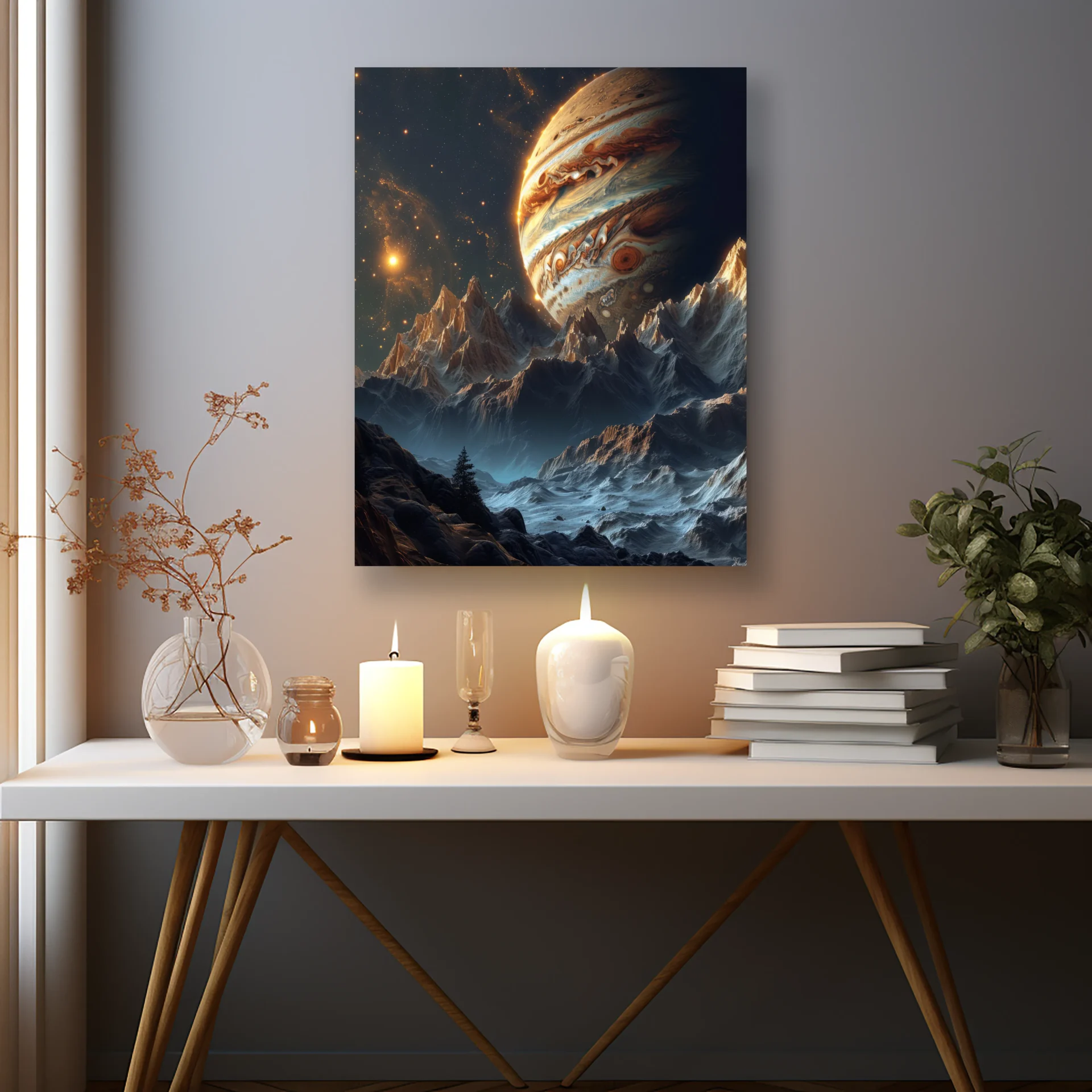 Jüpiter’in Doğuşu Metal Tablo - Görsel 2