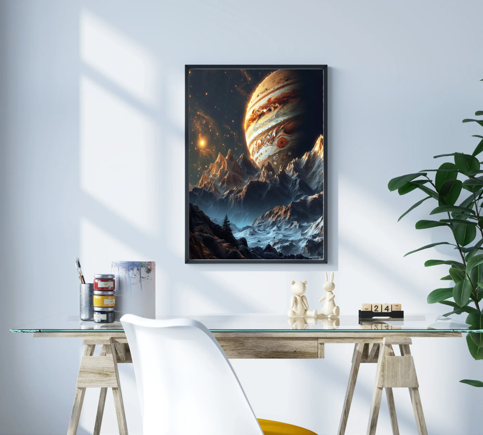 Jüpiter’in Doğuşu Metal Tablo - Görsel 3