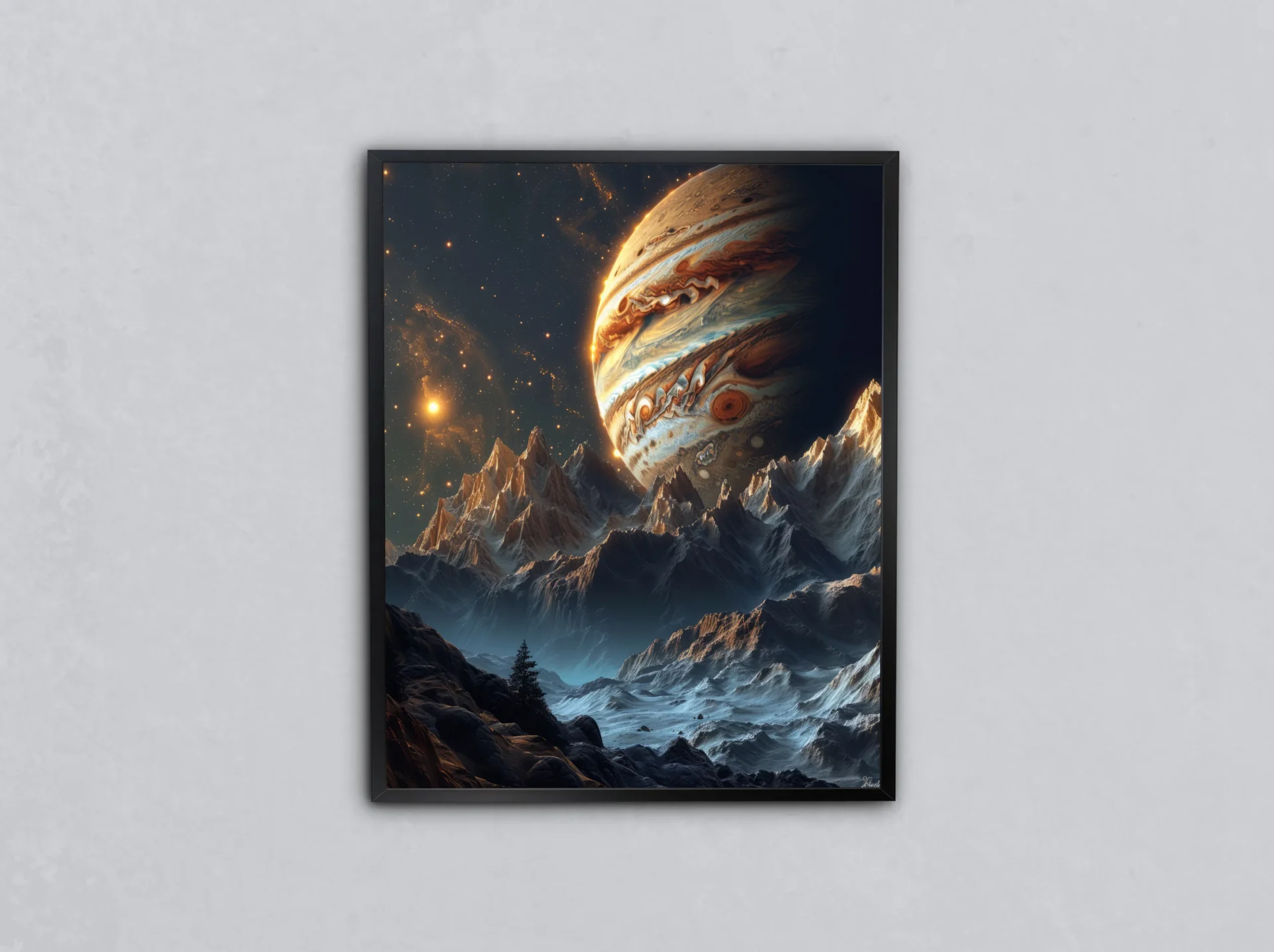 Jüpiter’in Doğuşu Metal Tablo