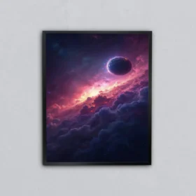 Nebula’nın Fısıltısı Metal Tablo
