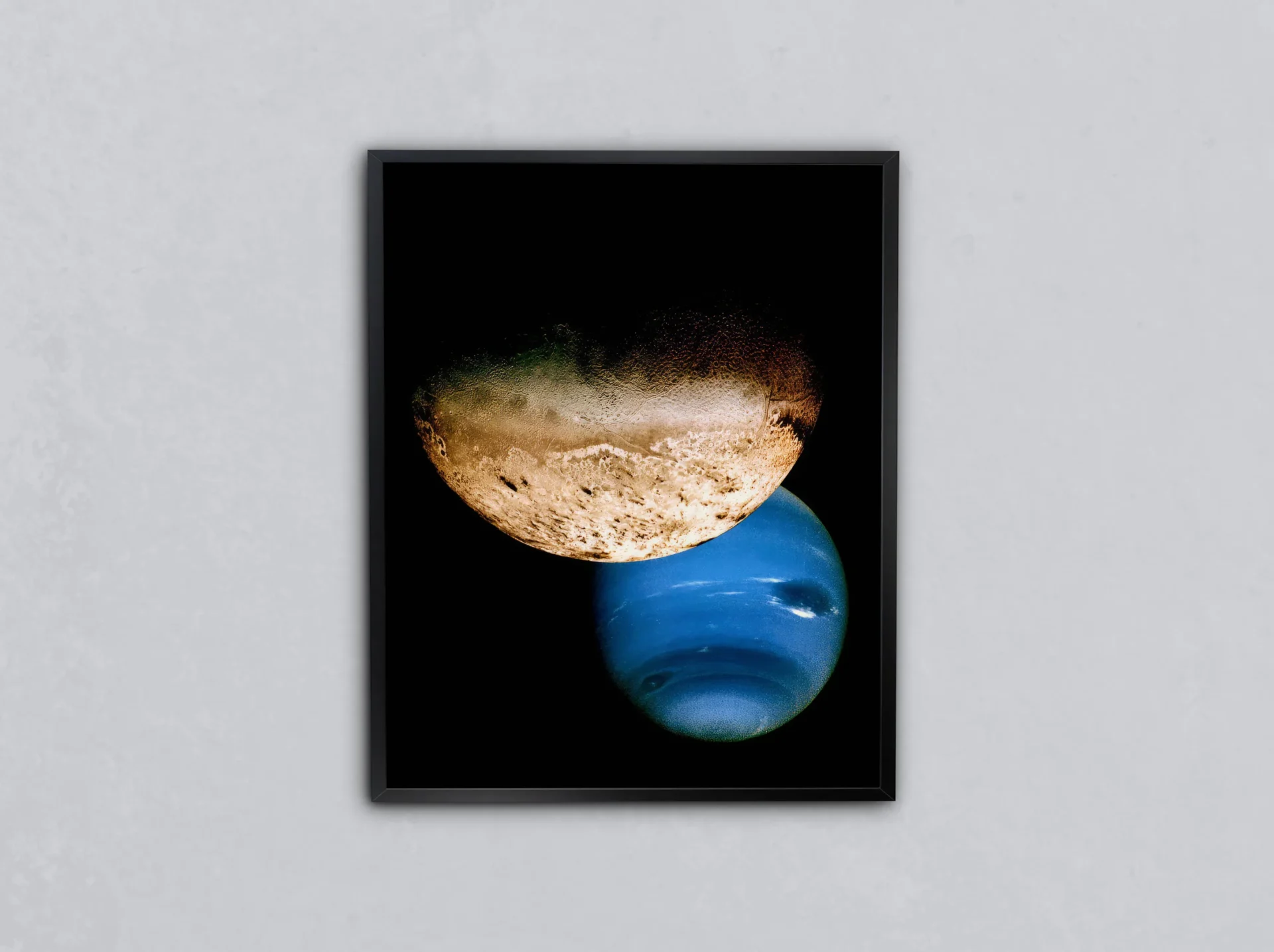 Zıtlıkların Dansı Metal Tablo