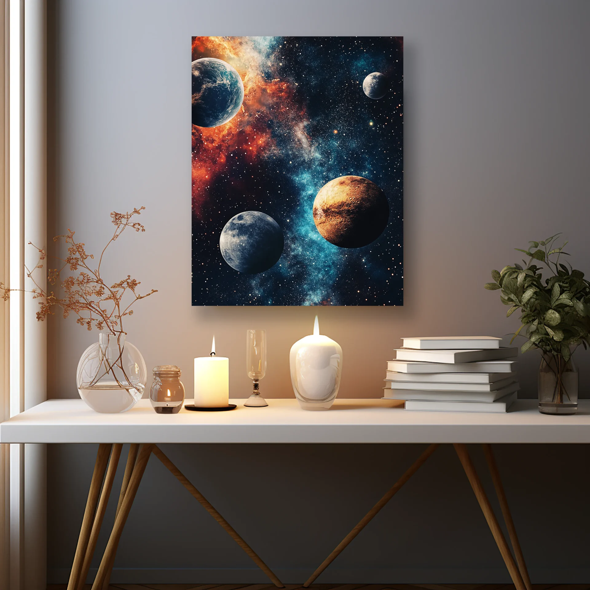 Galaktik Birlik Metal Tablo - Görsel 2