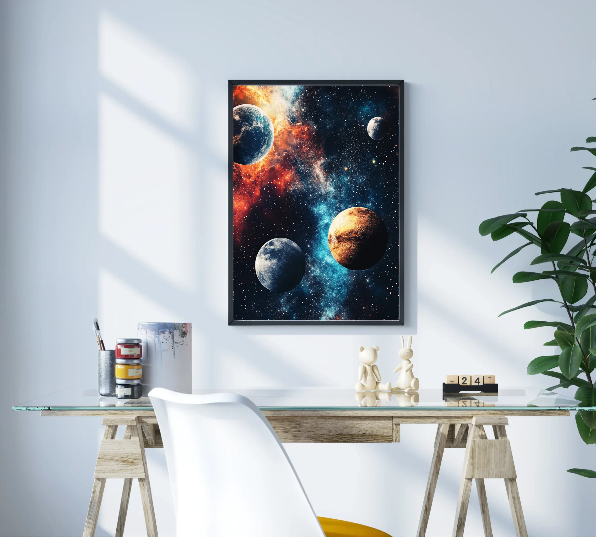 Galaktik Birlik Metal Tablo - Görsel 3