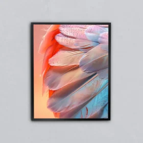 Pastel Tüyler Sanatsal Tablo