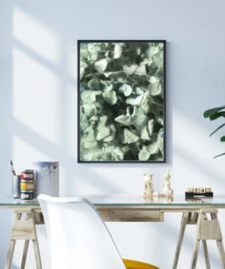 Doğal Bitki Desenli Minimal Tablo - Görsel 3