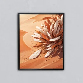 Kumun Fısıltısı Metal Tablo