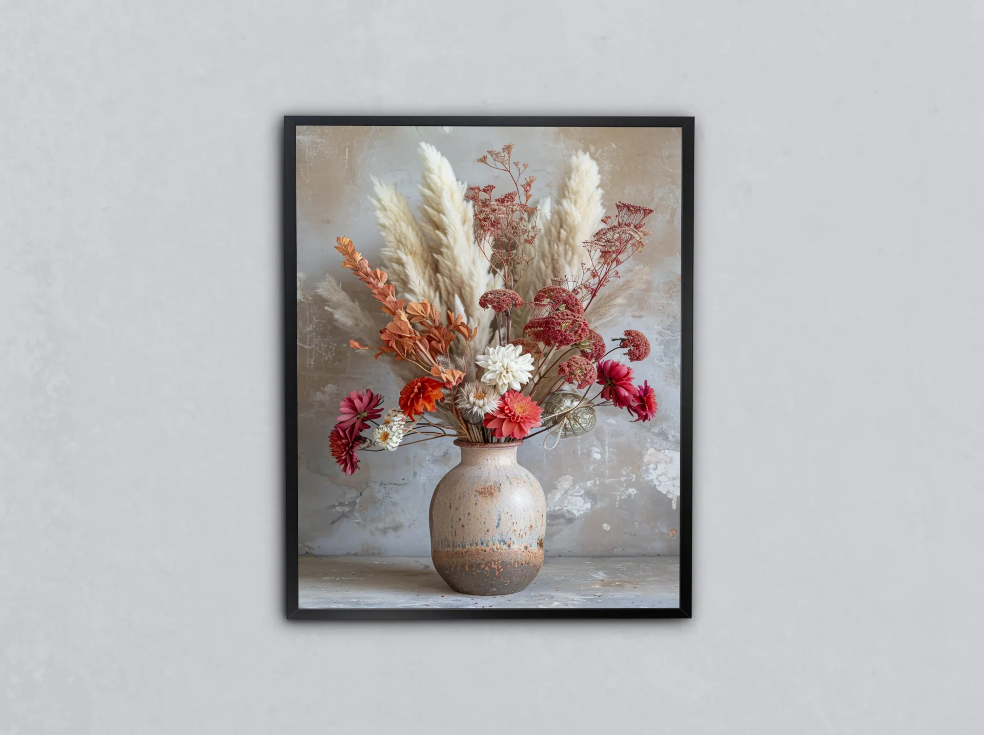 Vazonun Sırrı Metal Tablo