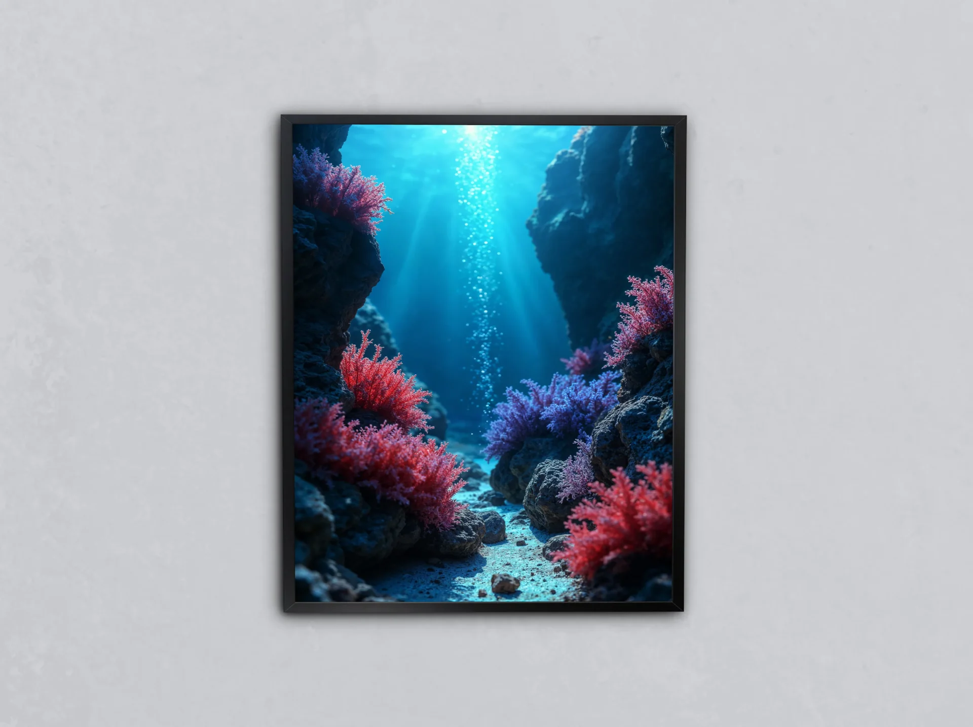 Derinlerin Rüyası Metal Tablo