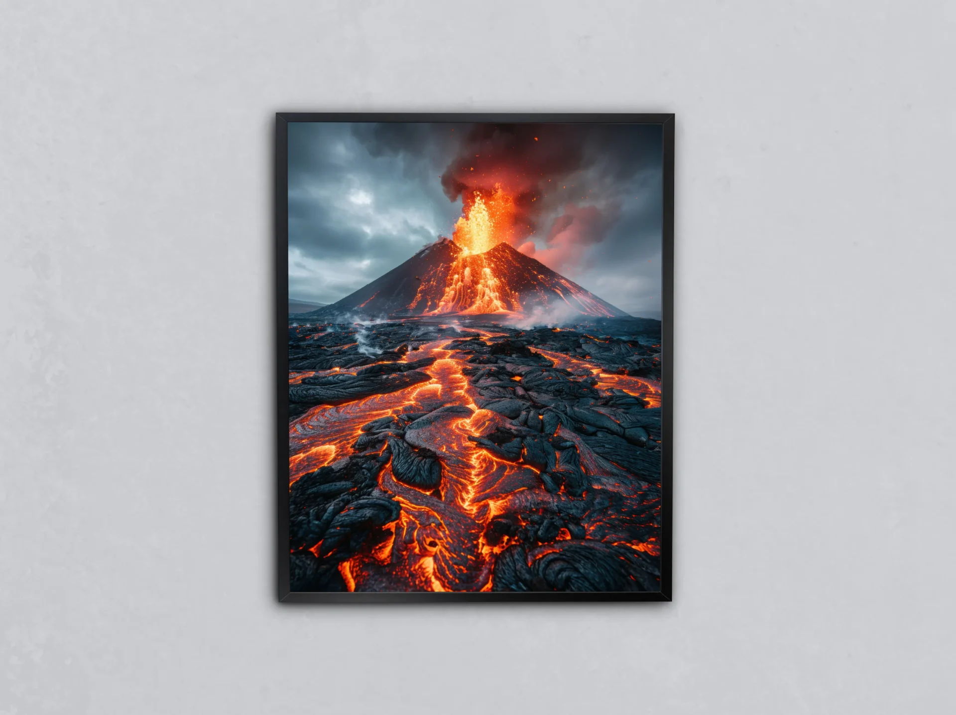 Lavın Çağrısı Metal Tablo