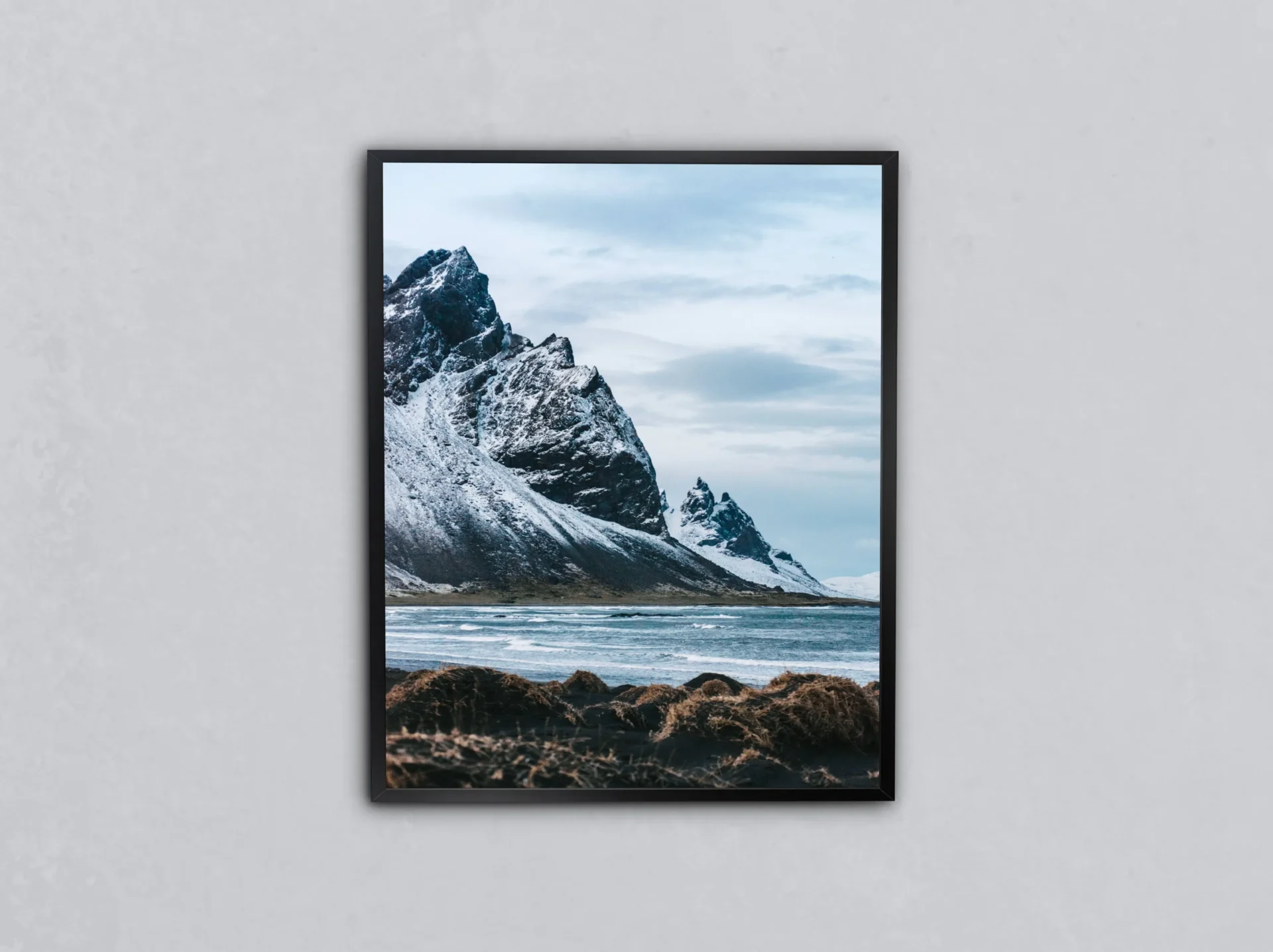 Zirvenin Sükûneti Metal Tablo