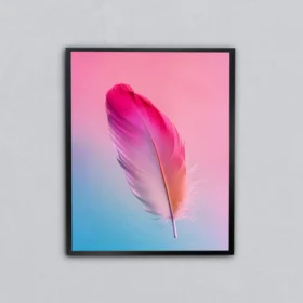 Pembe Tüy Rüyası Metal Tablo