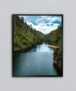 Orman Nehri Metal Tablo