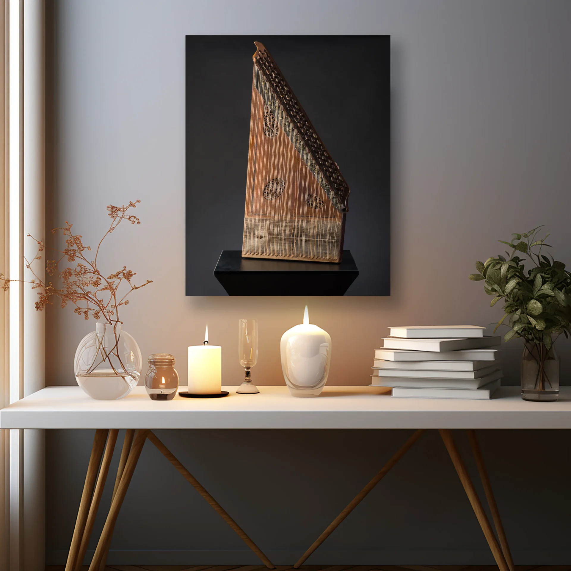 Klasik Kanun Metal Tablo - Görsel 2