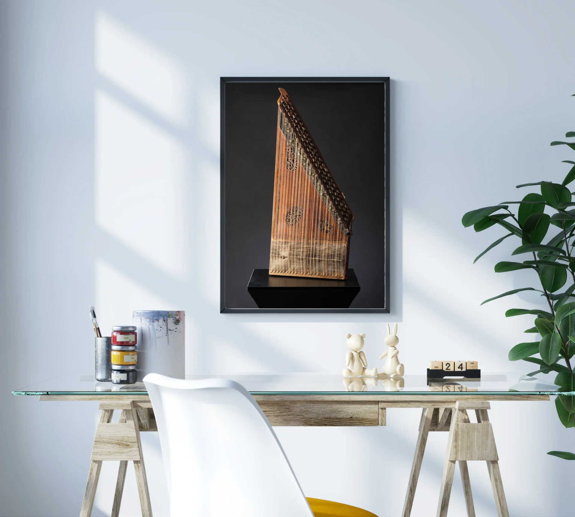 Klasik Kanun Metal Tablo - Görsel 3