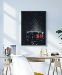 Tozla Çarpan Ritim Metal Tablo - Görsel 3