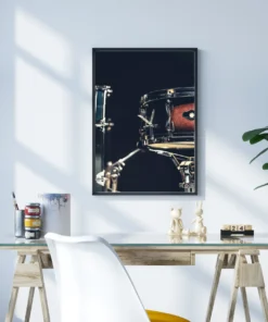 Trampet Detayı Metal Tablo - Görsel 3
