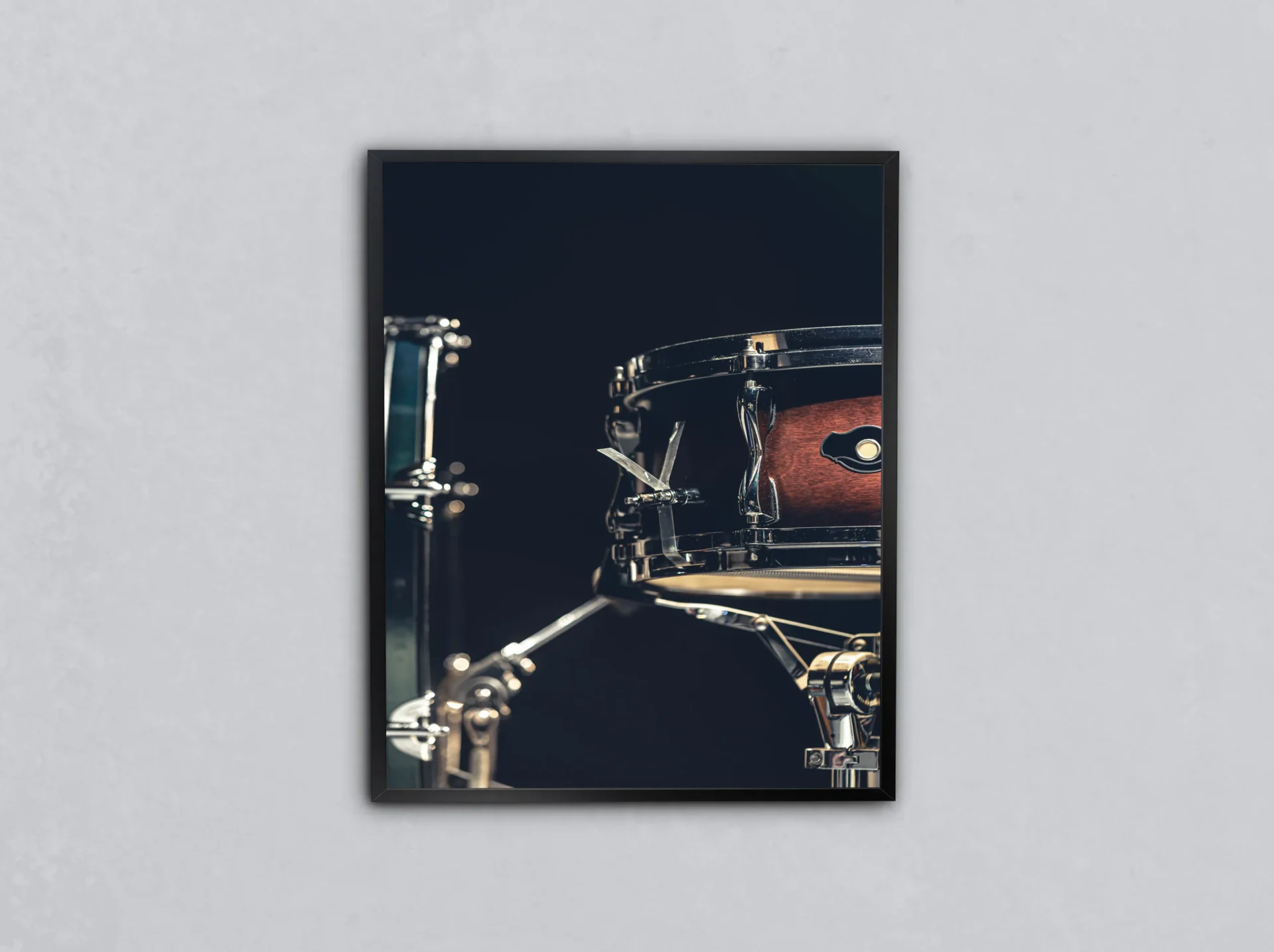 Trampet Detayı Metal Tablo