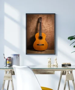 Sade Gitar Metal Tablo - Görsel 3