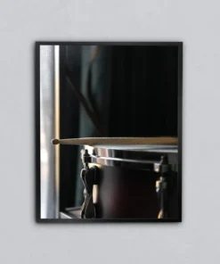 Trampet Vuruşu Metal Tablo