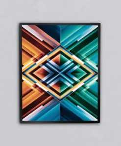 Sonsuz Desenler Metal Tablo