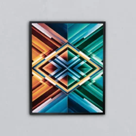 Sonsuz Desenler Metal Tablo