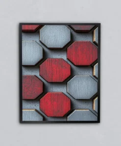 Altıgen Evrim Metal Tablo