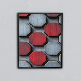 Altıgen Evrim Metal Tablo